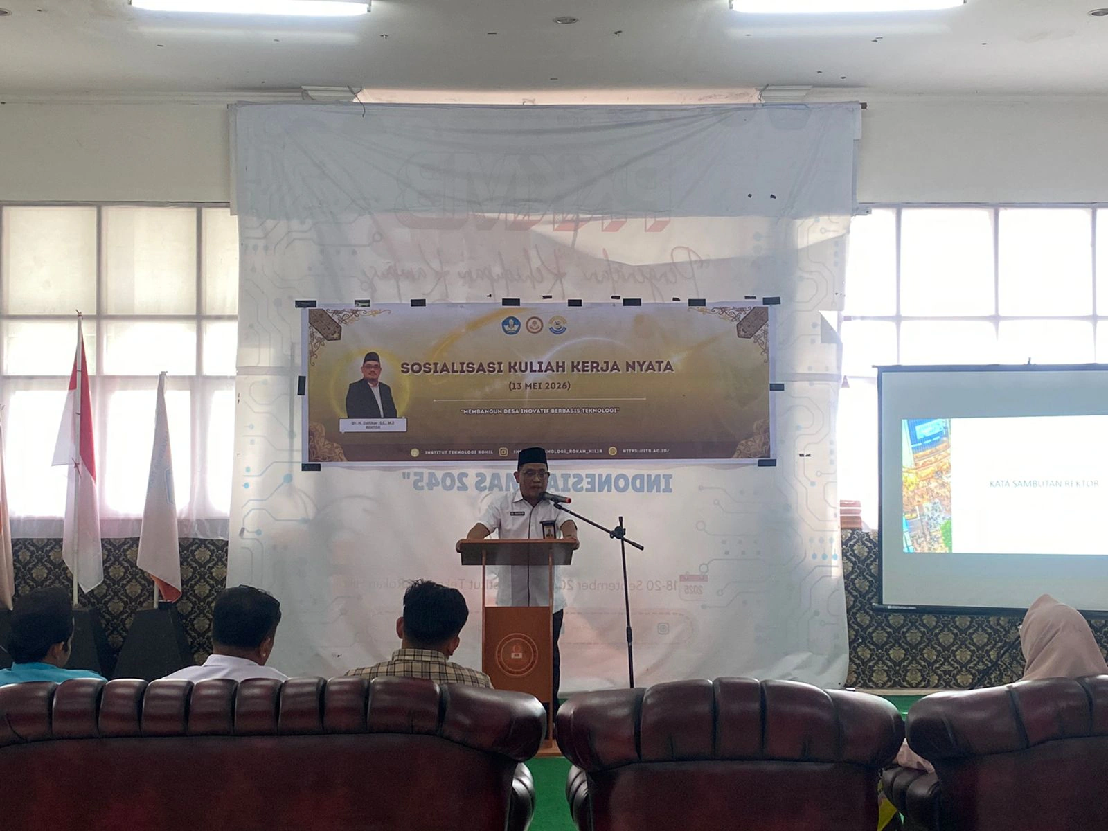 Sosialisasi KKN Institut Teknologi Rokan Hilir Tahun 2026/2027